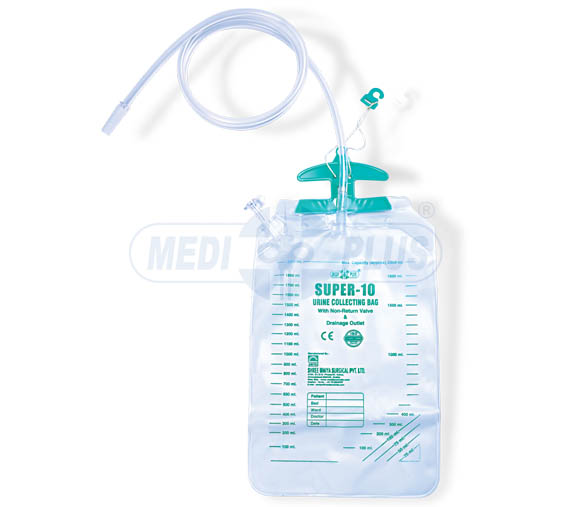 Buy medline Catheter leg bag with Comfort Straps |HPFY